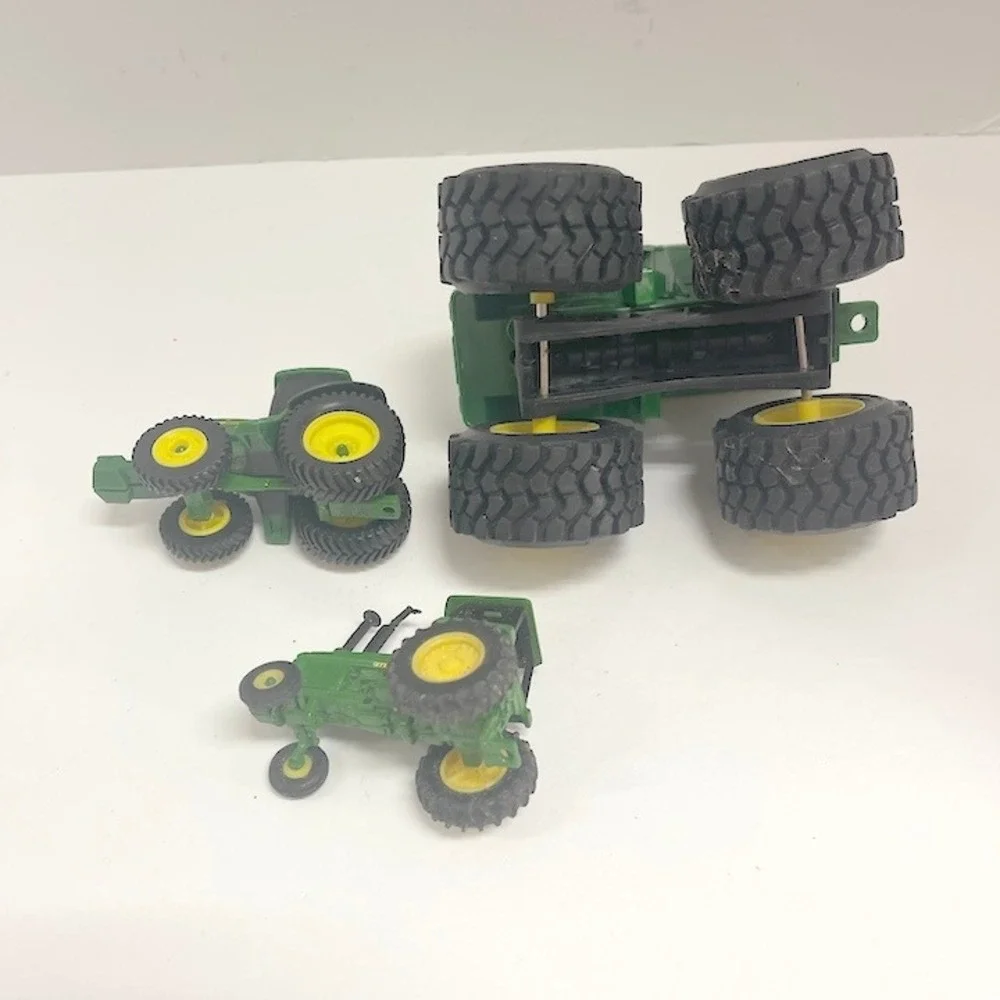 3‎ John Deere Tractor Lot Die Cast & Plastic Vintage to Modern